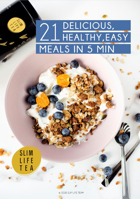 21 Delicious, Healthy, Easy Meals in 5 Min e-Book - Free Gift